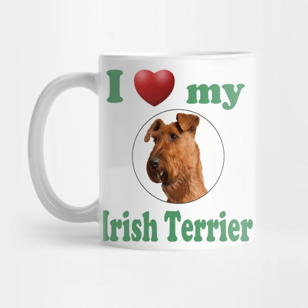 I Love My Irish Terrier by Naves